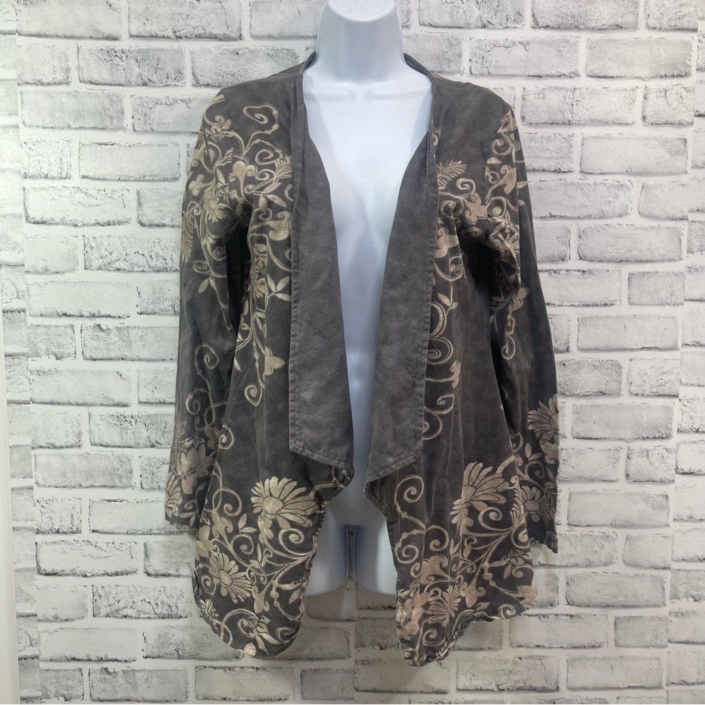 Take Two Clothing Co. 100% Cotton Open Front Cardigan Medium
